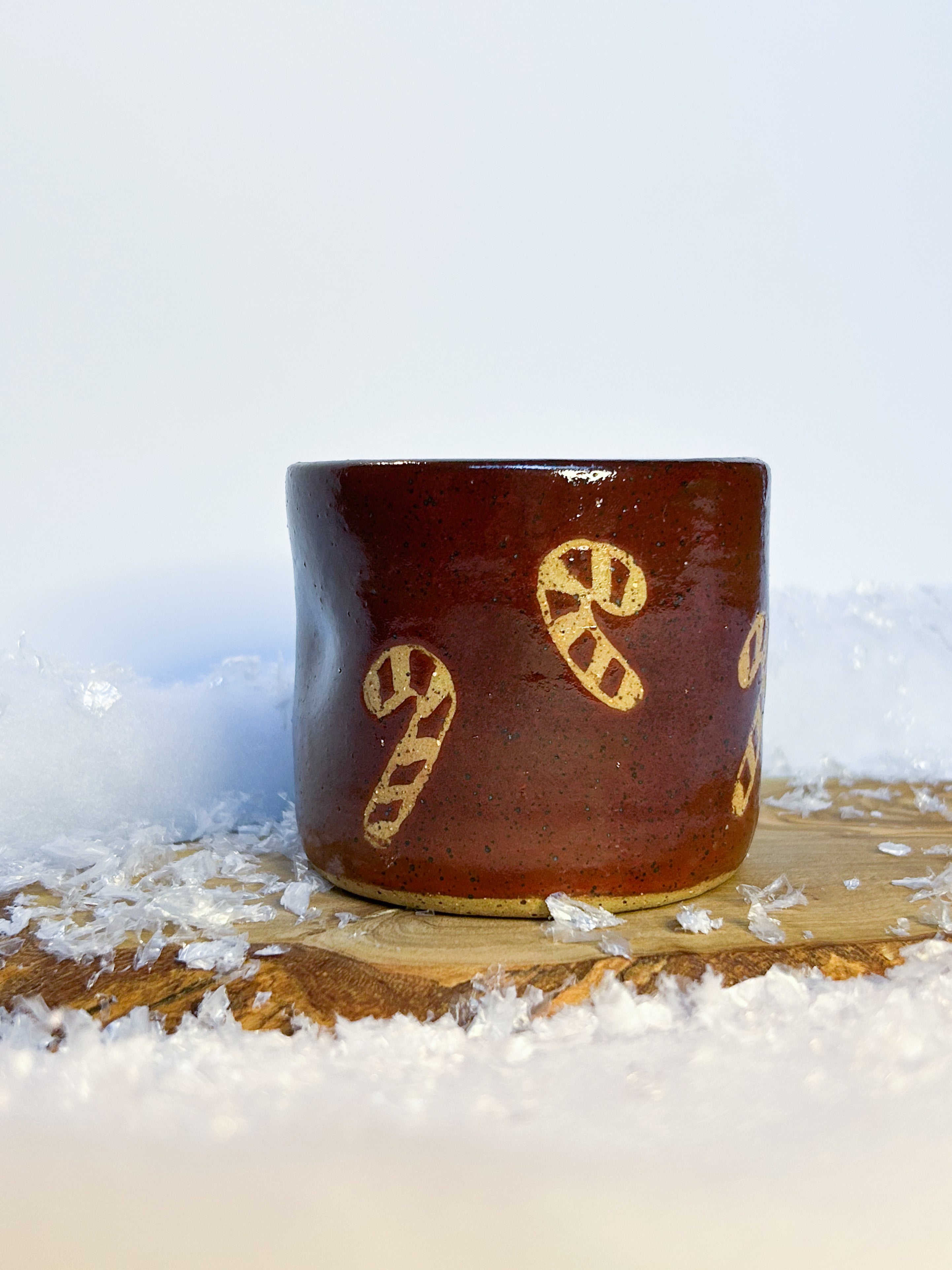 Tasse cannes de bonbon