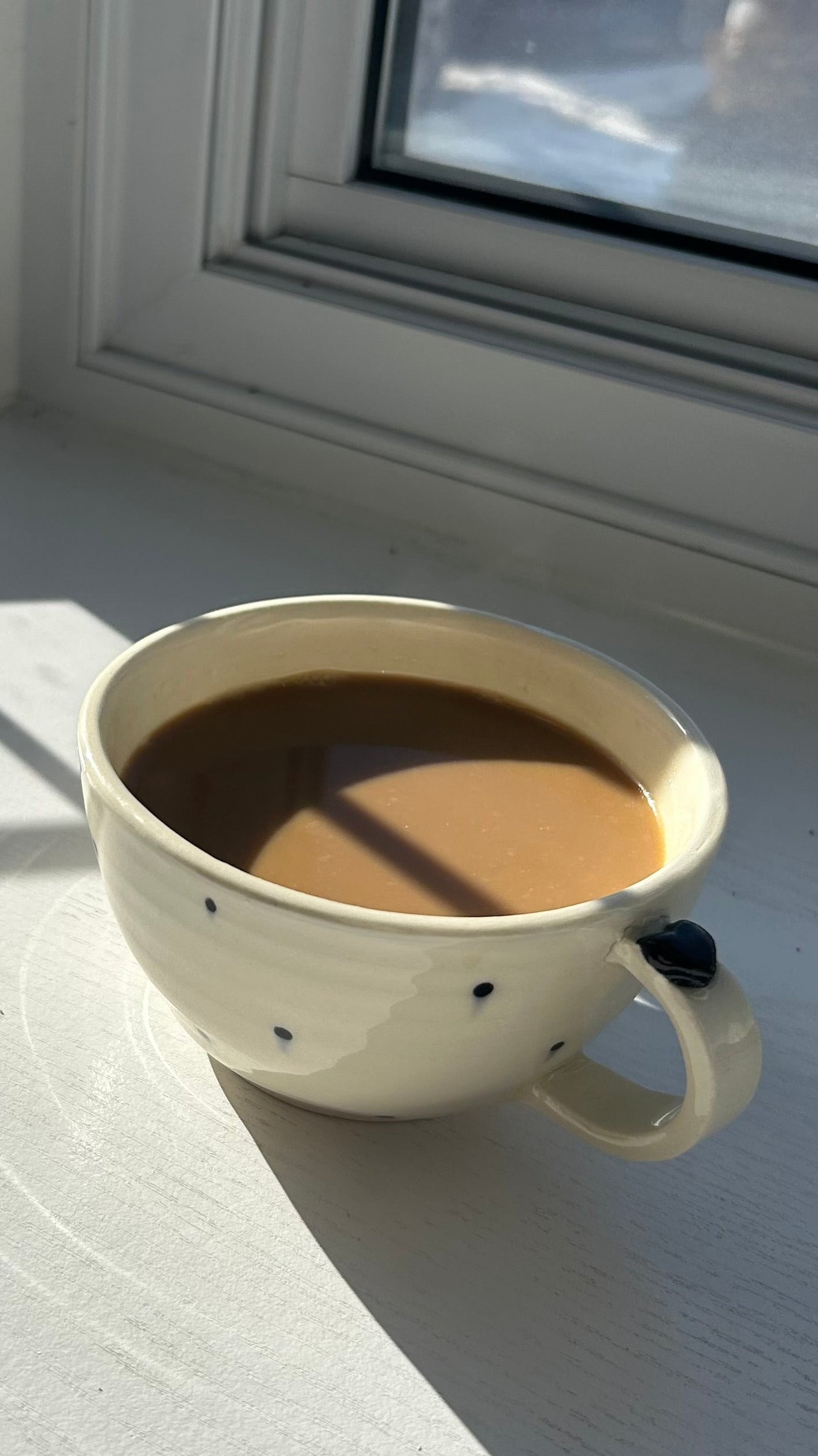 Tasse cœur fondant