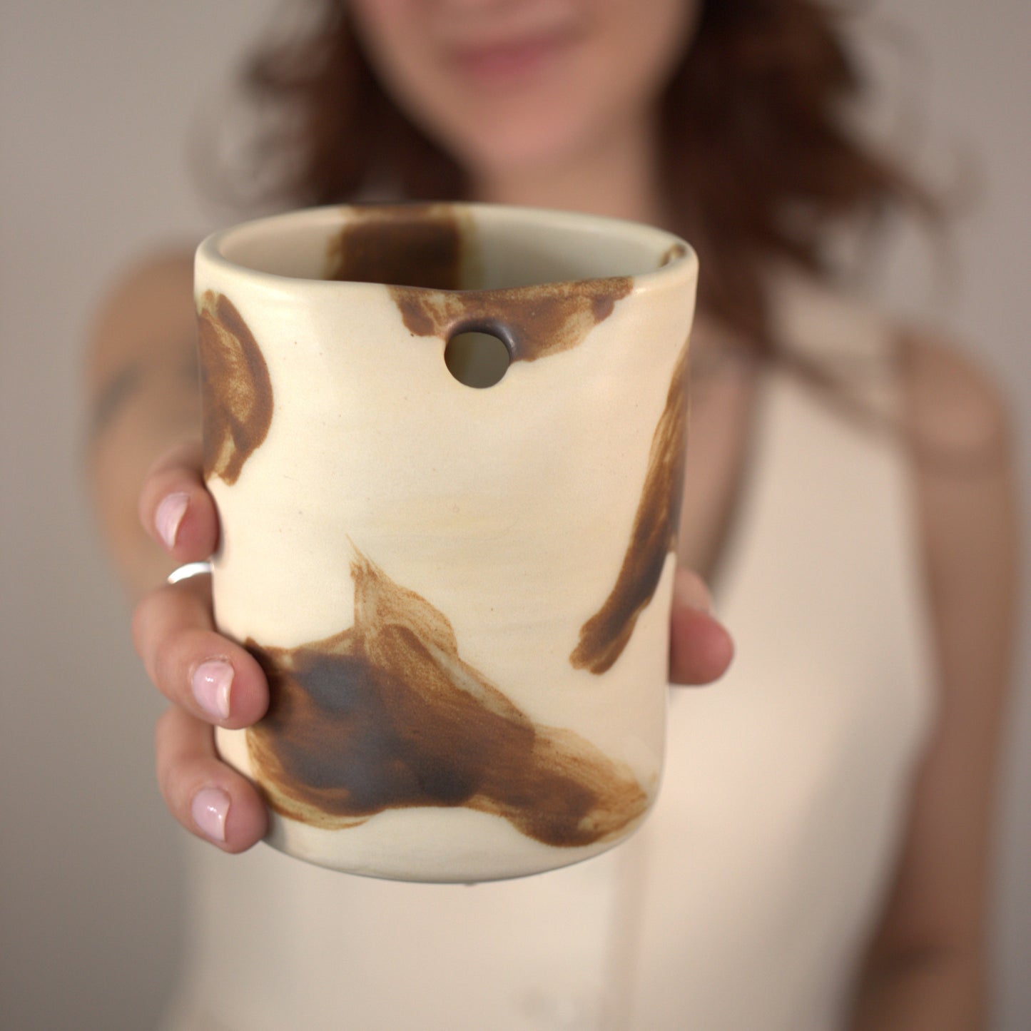 Cowgirl — Tasse à café glacé